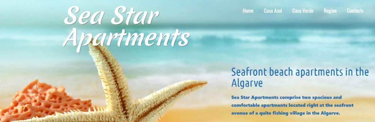 Sea Star Apartments - Casa Verde e Casa Azul Armação de Pêra Exterior foto